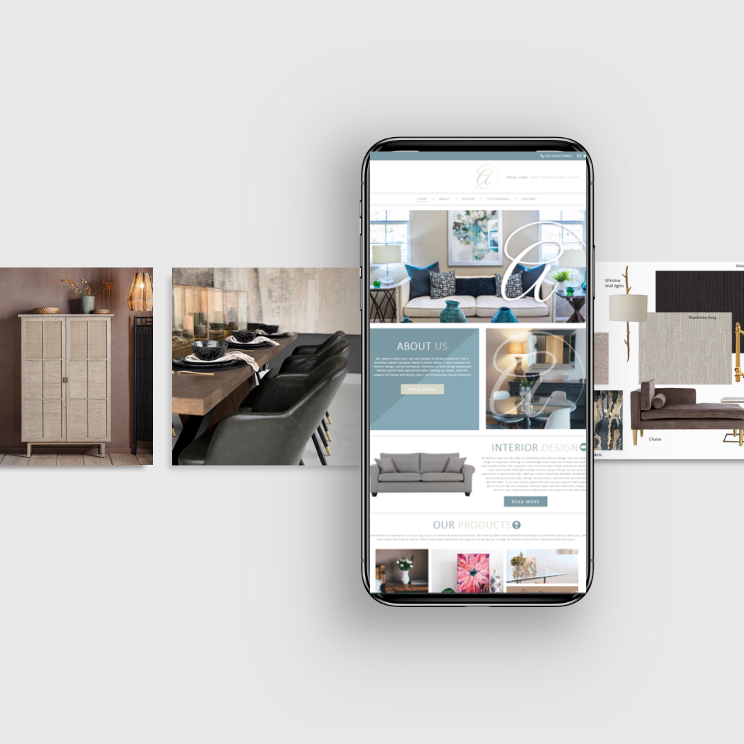 Grey Black Modern Digital Product Mockup Shadow Instagram Post