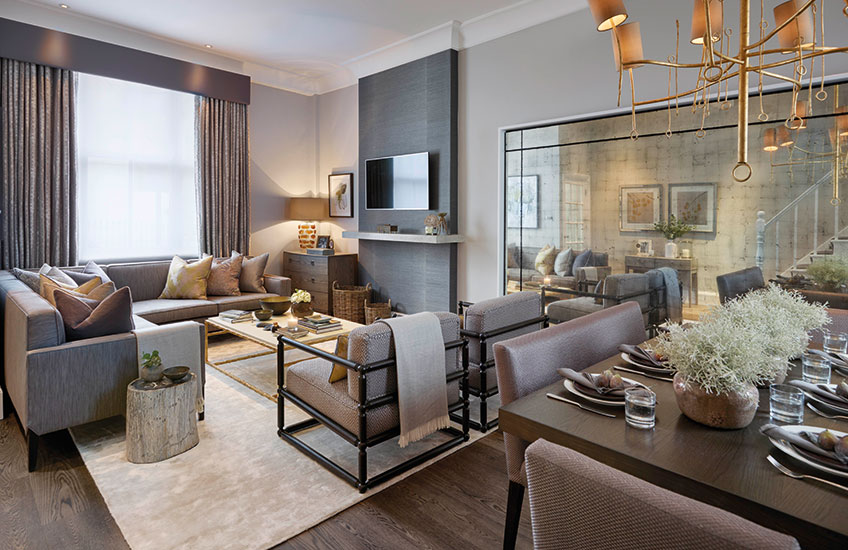 Lxuury living room interiors