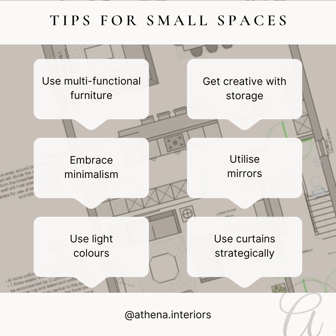 Tips for Small Space
